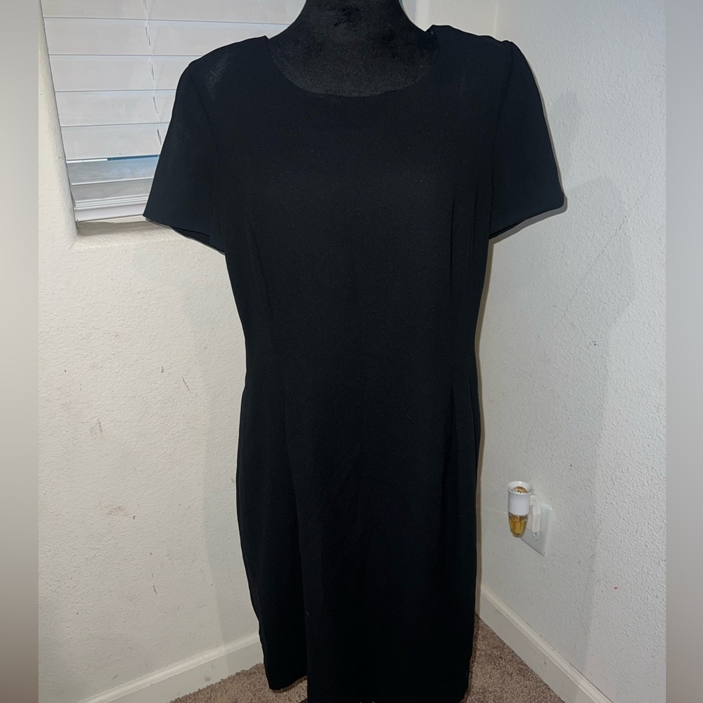 Jacqueline Ferrar Vintage Black Midi Dress
